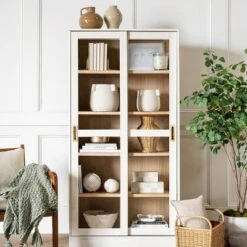 72" Promontory Cabinet With Sliding Doors - Threshold™ Designed With Studio McGee -Lush Living Store GUEST 123e42a0 83f1 4a74 b01e b843c1da7645