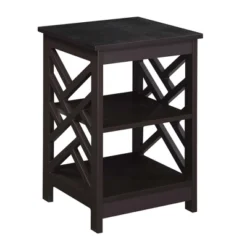 Titan End Table With Shelves - Breighton Home -Lush Living Store GUEST 12dfb9c2 92b3 4a0e a51e f1415be22c50