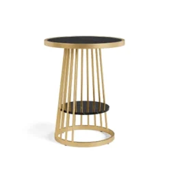 Tinful Modern Round Side Table - HOMES: Inside + Out 19 Tinful Modern Round Side Table - HOMES: Inside + Out -Lush Living Store GUEST 12e66612 376a 45c5 b7a4 dc588b509a04