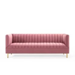 Shift Channel Tufted Performance Velvet Sofa - Modway -Lush Living Store GUEST 135f82a2 b030 4845 b4b4 dae59ef9ad32