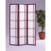 3 Panel Room Divider Cherry - Ore International -Lush Living Store GUEST 14193b8e 0b38 4392 88e8 0f54fd7ed02b