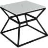 17" Audrey Marble Side Table High Black - Adore Decor -Lush Living Store GUEST 1487d98a b150 4ba4 bf86 61d657012f0c