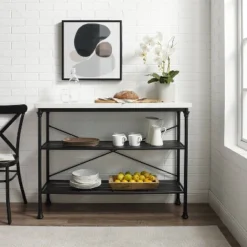 Madeleine Console Matte Black - Crosley 18 Madeleine Console Matte Black - Crosley -Lush Living Store GUEST 149e881c 9807 4db5 9f4d caa7616cf7ed