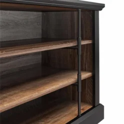 Hoffman Rustic TV Stand For TVs Up To 50" Black And Walnut - Room & Joy 20 Hoffman Rustic TV Stand For TVs Up To 50" Black And Walnut - Room & Joy -Lush Living Store GUEST 15471a0b 941b 4052 b121 806ba80b2562