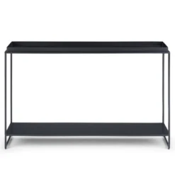 47" Morton Tray Top Console Table Black - WyndenHall 14 47" Morton Tray Top Console Table Black - WyndenHall -Lush Living Store GUEST 158f5581 ab25 47a3 b9ec 3a13abb7f73d