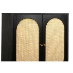 Natural Rattan 2 Door High Cabinet With Built-In Adjustable Shelves - ModernLuxe 22 Natural Rattan 2 Door High Cabinet With Built-In Adjustable Shelves - ModernLuxe -Lush Living Store GUEST 15d5613b 34e8 487d b9a4 d3e7833400c9