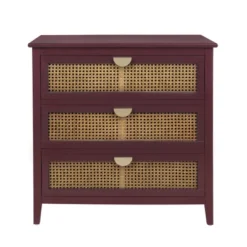 Archie Ash Wood Veneer 3-drawer And Pine Legs Accent Cabinet With Storage- The Pop Maison -Lush Living Store GUEST 1720fa77 ee69 4c9e 9043 3044c6e25e2b 1