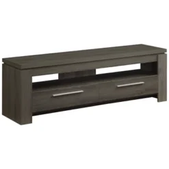 Elkton 2 Drawer TV Stand For TVs Up To 65" - Coaster -Lush Living Store GUEST 184b0260 9cbd 4541 8a47 aecfeb28d3cd