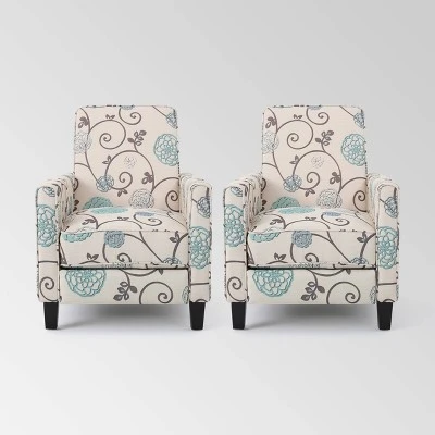 Set Of 2 Darvis Contemporary Recliners - Christopher Knight Home 8 Set Of 2 Darvis Contemporary Recliners - Christopher Knight Home - Image 6