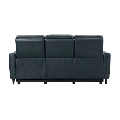 Tomasso Leather Power Reclining Sofa With Power Headrest - Abbyson Living 4 Tomasso Leather Power Reclining Sofa With Power Headrest - Abbyson Living - Image 2