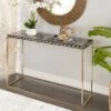 Eclectic Wood Console Table Gold - Olivia & May -Lush Living Store GUEST 18d59afb e1e5 4b5d 981c 5c6eb944d873