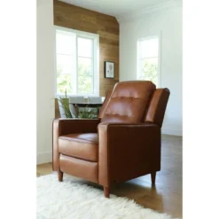 Holt Mid-Century Pushback Recliner Camel - Abbyson Living -Lush Living Store GUEST 19aef0e9 e5f3 4d09 a176 0d6d5e62d171