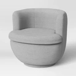 Dorton Round Swivel Barrel Chair - Project 62™ -Lush Living Store GUEST 1a10a189 fa0a 4480 991d 627d805b5619