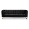 Ambra Velvet Upholstered And Button Tufted Sofa Black/Gold - Baxton Studio -Lush Living Store GUEST 1aaed35b cd9a 44ce 9de9 2252e050a2fd