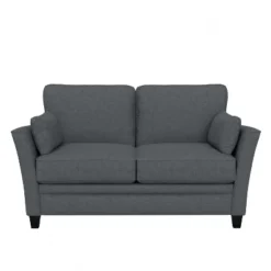 Grant River Upholstered Loveseat With 2 Pillows Gray - Hillsdale Furniture -Lush Living Store GUEST 1acb3a22 26bf 4545 97bf 2785e6dc3586