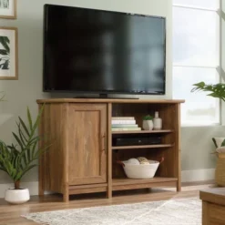 Coral CapeTV Stand For TVs Up To 42" Sandoori Light Brown - Sauder -Lush Living Store GUEST 1bde7974 5d30 4725 9f13 ac56fe0233fd