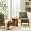 Talbert Pillow Top Slipper Chair With Casters - Threshold™ Designed With Studio McGee -Lush Living Store GUEST 1bfd7f0e d9dc 45e0 8443 e7c2a5fb0266