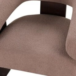 The Curved Wishbone Frame Teddy Velvet Accent Chair-ModernLuxe -Lush Living Store GUEST 1c28e7e2 9cd2 4032 9ea6 481c22f8cbe2