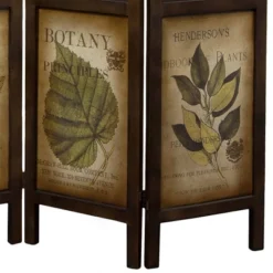 Botanical Print Double Sided Room Divider - Oriental Furniture -Lush Living Store GUEST 1c46b2b7 4c48 48d0 ad6c ca7188959d8d
