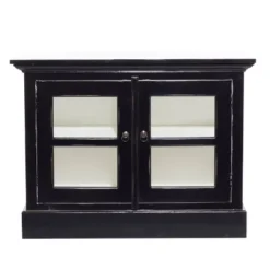 Traditional Wood Cabinet Black - Olivia & May 12 Traditional Wood Cabinet Black - Olivia & May -Lush Living Store GUEST 1cb94d02 6124 4a6e b6f7 cfb050998a0a