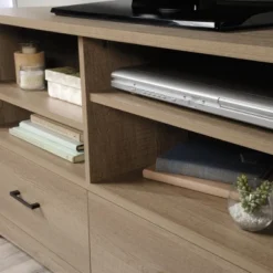 Beginnings 2 Drawer TV Stand For TVs Up To 54" Summer Brown - Sauder -Lush Living Store GUEST 1cb99a39 8e6e 4fb6 b3fd ce7339eee469