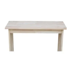 Mission Entry Table Unfinished - International Concepts -Lush Living Store GUEST 1cc1fb4c c42a 4fd8 93d0 013d146291c0