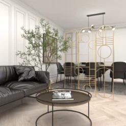 Modern Metal Room Divider Screen Gold - Olivia & May -Lush Living Store GUEST 1d2723e9 38d3 4b9a 982c 3d0b1a5a3f5d