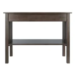 Stafford Console Hall Table Oyster Gray - Winsome -Lush Living Store GUEST 1d720029 b6e1 4de0 8f49 a8e5485e63d9