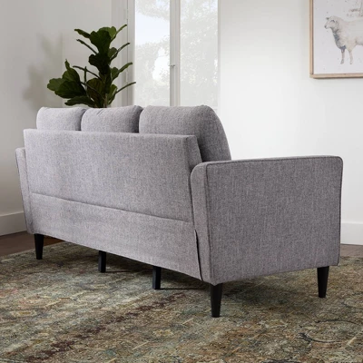 Clara Upholstered Curved Arm Sofa - Brookside Home 6 Clara Upholstered Curved Arm Sofa - Brookside Home - Image 4