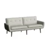 Xanic Channel Tufted Converta Couch Heather Gray Tweed - Handy Living 1 Xanic Channel Tufted Converta Couch Heather Gray Tweed - Handy Living -Lush Living Store GUEST 1edd3508 e2b3 4e46 a415 efba64971584