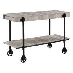 Huntingdale Industrial 1 Shelf Sofa Table - MiBasics -Lush Living Store GUEST 1f128354 4cb2 4230 a2d9 7c19e77fa21e