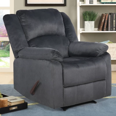 Pasadena Manual Recliner Gray - Relax-A-Lounger 4 Pasadena Manual Recliner Gray - Relax-A-Lounger - Image 2
