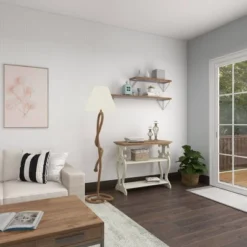 Farmhouse Wood Console Table Off White - Olivia & May -Lush Living Store GUEST 202de7c0 649b 485a a4cb cd9d08f035c9