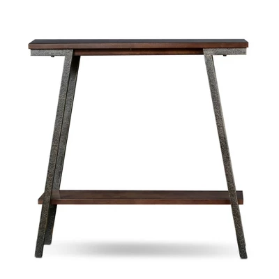 Empiria Modern Industrial Hall Stand Brown - Leick Home 4 Empiria Modern Industrial Hall Stand Brown - Leick Home - Image 2