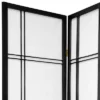 7 Ft. Tall Double Cross Shoji Screen - Black (6 Panels) -Lush Living Store GUEST 208489aa 969d 4204 88b5 aa5987eca2f3
