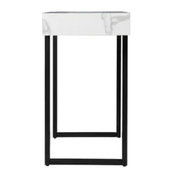 Wennan Modern Faux Marble Console Table Black/White - Aiden Lane 13 Wennan Modern Faux Marble Console Table Black/White - Aiden Lane -Lush Living Store GUEST 20c047bc 5e6d 4c65 b3a0 3ef4f524ef1a