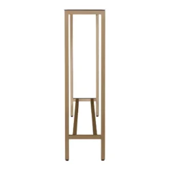 Dillard Narrow Console Table Gold - Aiden Lane -Lush Living Store GUEST 21481a28 2e6e 4374 8b9e 44114d3cb39f