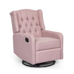 Mohaven Contemporary Tufted Wingback Swivel Recliner - Christopher Knight Home 21 Mohaven Contemporary Tufted Wingback Swivel Recliner - Christopher Knight Home -Lush Living Store GUEST 21487144 615b 4480 8472 dc9bbac208bc