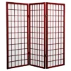 4 Ft. Tall Window Pane Shoji Screen 3 Panels - Oriental Furniture -Lush Living Store GUEST 2157f71e 1b72 4cba a3fe 1777826ed568