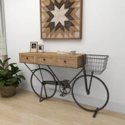 Farmhouse Metal Console Table Red - Olivia & May -Lush Living Store GUEST 2195577d 79f3 4056 9805 a075a6544273