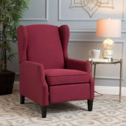 Wescott Traditional Fabric Recliner Deep Red - Christopher Knight Home 11 Wescott Traditional Fabric Recliner Deep Red - Christopher Knight Home -Lush Living Store GUEST 21f888f3 a241 4bbf bc09 549496281faa