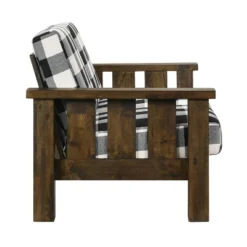 Jovie Gingham Rustic Loveseat - HOMES: Inside + Out 9 Jovie Gingham Rustic Loveseat - HOMES: Inside + Out -Lush Living Store GUEST 220020fc 2ece 4da7 93ac 5de1fe040114