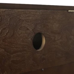 Asher Record Storage Media Console Dark Brown - Crosley -Lush Living Store GUEST 22121f6f 01da 4391 9d37 29fe0056a0ae