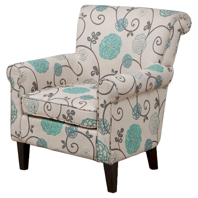 Roseville Upholstered Club Chair - Christopher Knight Home 7 Roseville Upholstered Club Chair - Christopher Knight Home - Image 5