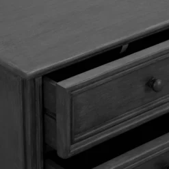 Webster 3 Drawer Storage Cabinet Dark Gray - Finch -Lush Living Store GUEST 228a2ef3 5665 4f82 b587 6ac95342fddb