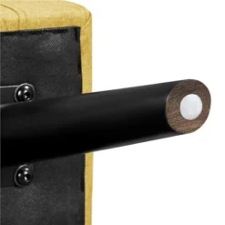 Yaheetech Modern Armchair Accent Chair Fabric Tufted With Rubber Wooden Leg -Lush Living Store GUEST 229f5e7c 6119 4af7 bfe5 11cec042f607