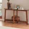 Monterey Console/Media Mid Century Modern Wood Table Chestnut - Alaterre -Lush Living Store GUEST 22d125af 5e39 4a98 999c 7be19a4e65c0