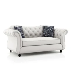 Brushwood Button Tufted Loveseat - HOMES: Inside + Out -Lush Living Store GUEST 236fb017 b77c 492c 8a27 647b06e49331