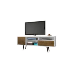 Liberty 3 Shelf And 1 Drawer TV Stand For TVs Up To 65" - Manhattan Comfort -Lush Living Store GUEST 23e4e656 e46b 43fe 887d 8390c813b6f5