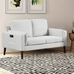 Nathan Stationary Loveseat - Lifestyle Solutions -Lush Living Store GUEST 245cc02d 084e 4e03 bf0b aaa51952dfd9